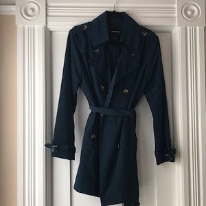 London fog. Short trench coat.